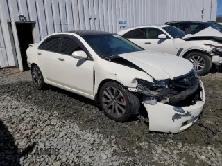 2004 Acura TSX w/Navigation with VIN JH4CL96954C020908, listed as a Copart auction lot 50637385 with 156,674 mi miles and Salvage Title. Bid and sale history available at carsss.com. Image 4.