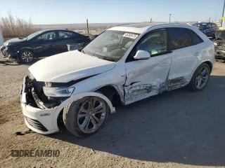 2018 Audi Q3 Premium with VIN WA1ECCFS7JR015657, listed as a Copart auction lot 46369475 with 65,090 mi miles and Salvage Title. Bid and sale history available at carsss.com. Image 1.