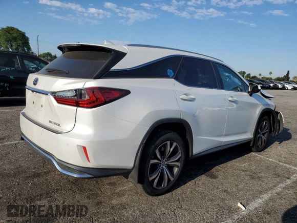 2022 Lexus RX 350L z VIN JTJHZKEA8N2026344, wystawiony jako Copart lot #65069725 z przebiegiem 43 047 mil mil oraz Szkoda całkowita • Salvage title. Historia ofert i sprzedaży dostępna na DreamBid. Obrazek 3.