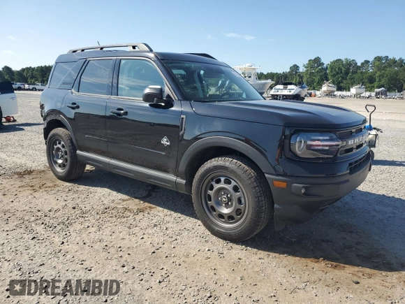 2024 Ford Bronco Sport Outer Banks with VIN 3FMCR9C69RRF18771, listed as a Copart auction lot 61416415 with 16,312 mi miles and Salvage title. Bid and sale history available at DreamBid. Image 4.