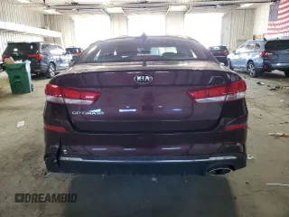 2019 Kia Optima S with VIN 5XXGT4L39KG338873, listed as a Copart auction lot 54081885 with 45,099 mi miles and Clean Title. Bid and sale history available at carsss.com. Image 6.