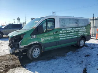 2017 Ford Transit Wagon XL with VIN 1FMZK1YM7HKB34384, listed as a Copart auction lot 88654985 with 16,649 mi miles and Salvage Title. Bid and sale history available at carsss.com. Image 1.