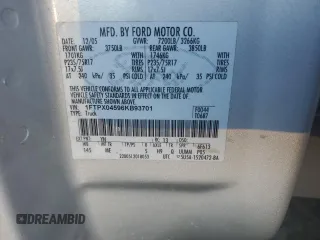 2006 Ford F-150 XLT with VIN 1FTPX04596KB93701, listed as a Copart auction lot 87672425 with 102,128 mi miles and Salvage title. Bid and sale history available at DreamBid. Image 12.