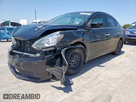 2017 Nissan Sentra SV with VIN 3N1AB7AP0HY309099, listed as a Copart auction lot 65089515 with 113,415 mi miles and Salvage title. Bid and sale history available at DreamBid. Image 1.