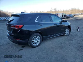2023 Chevrolet Equinox LT with VIN 3GNAXUEG4PL258314, listed as a Copart auction lot 52106345 with 19,358 mi miles and Salvage Title. Bid and sale history available at DreamBid. Image 3.