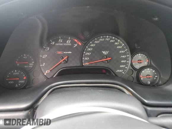 2003 Chevrolet Corvette Z06 with VIN 1G1YY12S035112586, listed as a Copart auction lot 51716375 with 0 mi miles and Salvage Title. Bid and sale history available at carsss.com. Image 9.