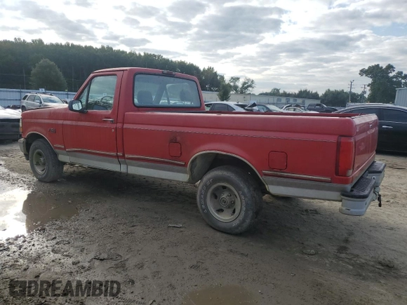 1995 Ford F-150 z VIN 1FTDF15Y0SLB18636, wystawiony jako Copart lot #74784294 z przebiegiem 70 345 mil mil oraz Szkoda całkowita • Salvage title. Historia ofert i sprzedaży dostępna na DreamBid. Obrazek 2.