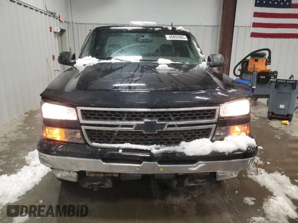 2006 Chevrolet Silverado 1500 with VIN 1GCEK19B16Z192673, listed as a Copart auction lot 49893965 with 163,442 mi miles and Salvage Title. Bid and sale history available at DreamBid. Image 5.