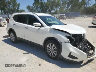2017 Nissan Rogue SV with VIN 5N1AT2MT1HC861575, listed as a Copart auction lot 53804405 with 150,024 mi miles and Salvage Title. Bid and sale history available at carsss.com. Image 4.