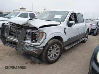 2022 Ford F-150 XL with VIN 1FTFW1E81NFA79695, listed as a IAAI auction lot 41430759 with 48,507 mi miles. Bid and sale history available at carsss.com. Image 17.