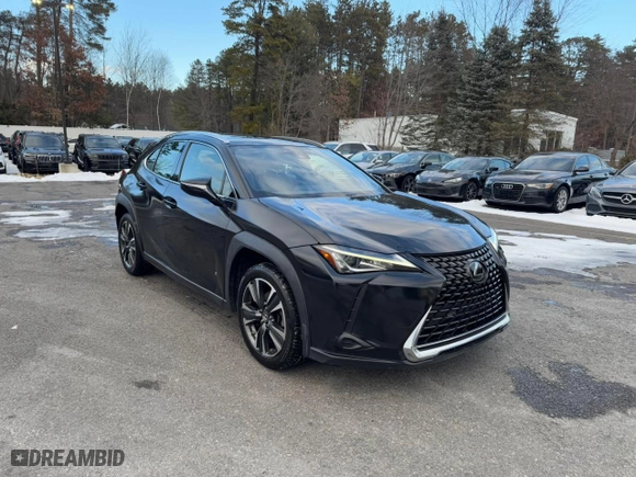 2019 Lexus UX with VIN JTHY3JBH0K2015719, listed as a Copart auction lot 41963395 with 108,074 mi miles and Clean Title. Bid and sale history available at carsss.com. Image 2.