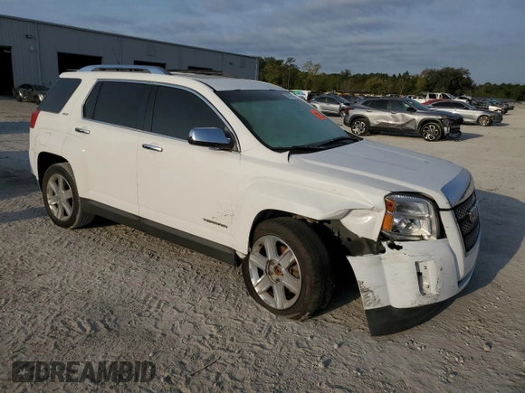 2010 GMC Terrain SLT-2 with VIN 2CTFLHEY5A6388421, listed as a Copart auction lot 50199415 with Not Provided miles and Salvage Title. Bid and sale history available at carsss.com. Image 4.
