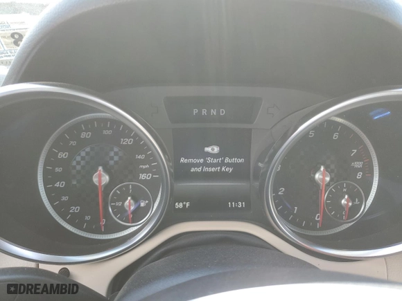 2020 Mercedes-Benz SLC with VIN WDDPK3JA1LF167573, listed as a Copart auction lot 52116765 with 0 mi miles and Salvage Title. Bid and sale history available at carsss.com. Image 9.