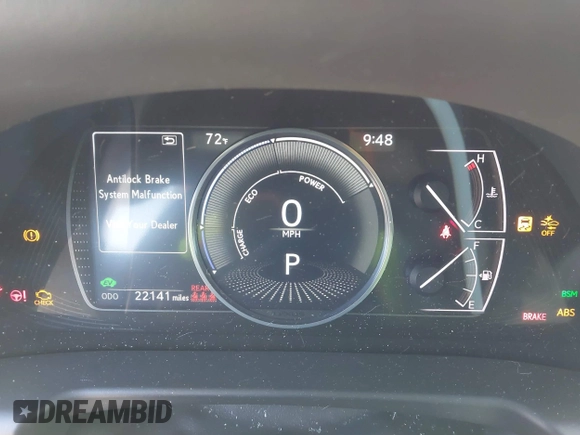 2022 Lexus ES 300h z VIN 58ADA1C19NU024116, wystawiony jako IAAI lot #41630532 z przebiegiem 22 141 mil mil oraz . Historia ofert i sprzedaży dostępna na DreamBid. Obrazek 7.