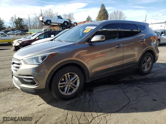 2017 Hyundai Santa Fe Sport 2.4L with VIN 5NMZT3LB4HH046200, listed as a Copart auction lot 46535115 with 112,594 mi miles and Salvage Title. Bid and sale history available at carsss.com. Image 1.