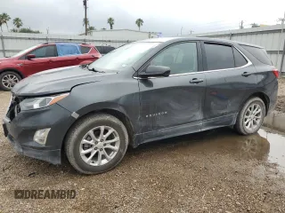 2020 Chevrolet Equinox LT z VIN 2GNAXJEV9L6128587, wystawiony jako Copart lot #52767875 z przebiegiem 147 634 mil mil oraz Szkoda całkowita • Salvage title. Historia ofert i sprzedaży dostępna na DreamBid. Obrazek 1.