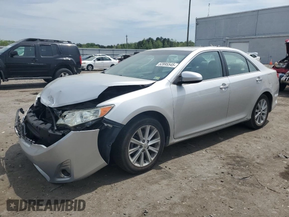 2012 Toyota Camry L with VIN 4T4BF1FK4CR227261, listed as a Copart auction lot 52895545 with 245,115 mi miles and Clean Title. Bid and sale history available at DreamBid. Image 1.