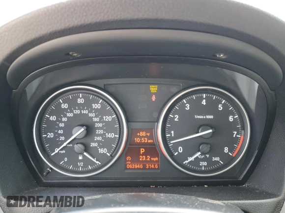 2013 BMW 3 Series 328i z VIN WBADW3C58DJ525183, wystawiony jako Copart lot #54215945 z przebiegiem 63 946 mil mil oraz Szkoda całkowita • Salvage title. Historia ofert i sprzedaży dostępna na DreamBid. Obrazek 9.