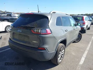 2020 Jeep Cherokee Latitude Plus with VIN 1C4PJLLB1LD628267, listed as a IAAI auction lot 40608071 with 101,491 mi miles. Bid and sale history available at carsss.com. Image 4.