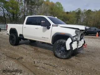 2021 GMC Sierra 2500HD AT4 with VIN 1GT49PEY4MF151246, listed as a Copart auction lot 49975935 with 71,458 mi miles and Salvage Title. Bid and sale history available at carsss.com. Image 4.
