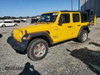 2020 Jeep Wrangler Unlimited Sport S with VIN 1C4HJXDN5LW248583, listed as a Copart auction lot 86921404 with 113,323 mi miles and Clean title. Bid and sale history available at DreamBid. Image 1.