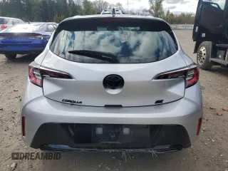 2022 Toyota Corolla Hatchback SE with VIN JTND4MBE9N3179176, listed as a Copart auction lot 75605984 with 25,570 mi miles and Salvage Title. Bid and sale history available at carsss.com. Image 6.