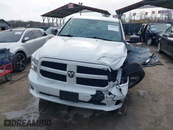 2017 Ram 1500 Express with VIN 1C6RR7FT9HS607948, listed as a IAAI auction lot 41845038 with 130,767 mi miles. Bid and sale history available at carsss.com. Image 13.