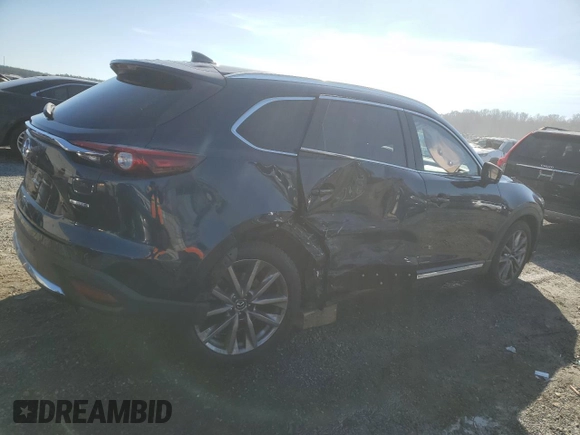 2021 Mazda CX-9 Carbon Edition with VIN JM3TCBDY1M0508409, listed as a Copart auction lot 83419844 with 88,647 mi miles and Salvage title. Bid and sale history available at DreamBid. Image 3.