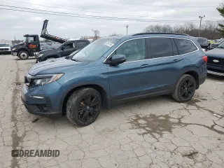 2021 Honda Pilot Special Edition with VIN 5FNYF6H22MB101638, listed as a Copart auction lot 85914184 with 48,382 mi miles and Salvage Title. Bid and sale history available at carsss.com. Image 1.