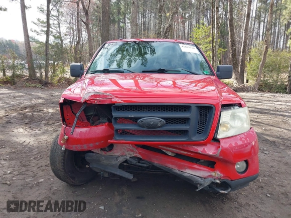 2008 Ford F-150 STX with VIN 1FTRX14W58KE95819, listed as a IAAI auction lot 41867180 with 161,070 mi miles. Bid and sale history available at carsss.com. Image 13.