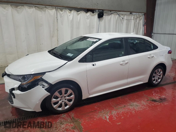 2025 Toyota Corolla LE with VIN 5YFB4MDE7SP256672, listed as a Copart auction lot 51751815 with 1,096 mi miles and Salvage Title. Bid and sale history available at carsss.com. Image 1.