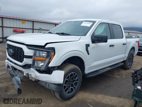 2023 Ford F-150 XL with VIN 1FTEW1EP9PFB37249, listed as a IAAI auction lot 41694887 with 19,562 mi miles. Bid and sale history available at carsss.com. Image 17.
