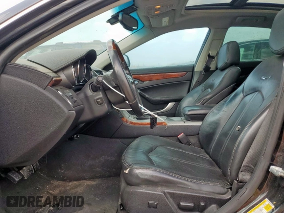 2012 Cadillac CTS Premium with VIN 1G6DP5E39C0152394, listed as a Copart auction lot 64841355 with 145,392 mi miles and Salvage title. Bid and sale history available at DreamBid. Image 7.