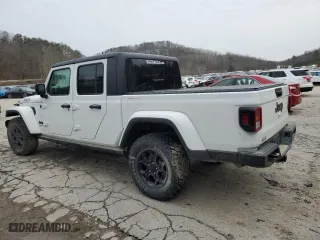 2023 Jeep Gladiator Willys with VIN 1C6HJTAG1PL567671, listed as a Copart auction lot 45968995 with 0 mi miles and Salvage Title. Bid and sale history available at carsss.com. Image 2.