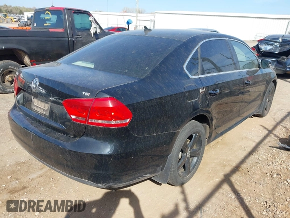 2015 Volkswagen Passat 1.8T Limited Edition with VIN 1VWAT7A36FC118099, listed as a IAAI auction lot 41919223 with 103,916 mi miles. Bid and sale history available at carsss.com. Image 4.