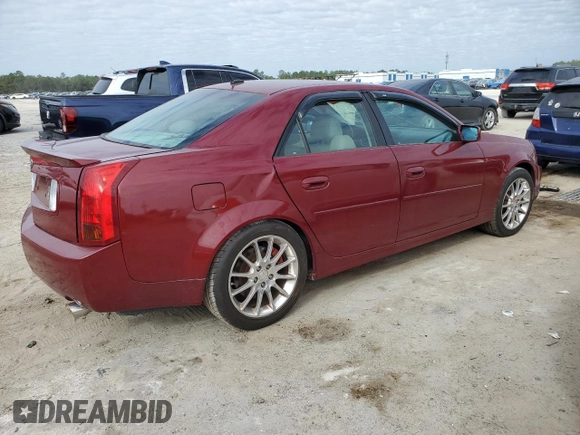 2006 Cadillac CTS with VIN 1G6DP577260145954, listed as a Copart auction lot 81276354 with 195,879 mi miles and Salvage Title. Bid and sale history available at carsss.com. Image 3.