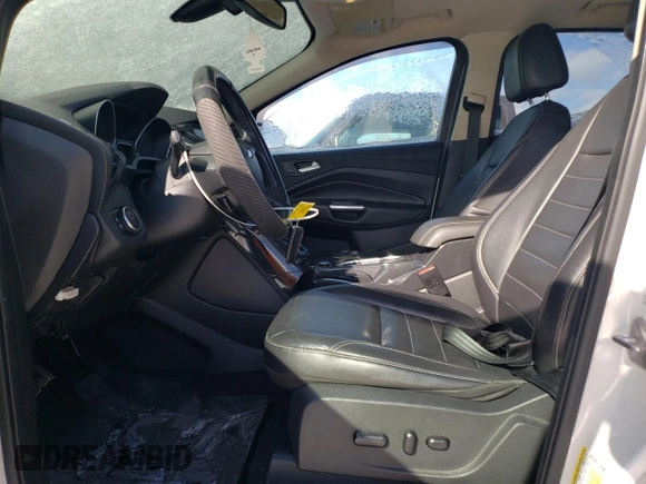 2016 Ford Escape Titanium with VIN 1FMCU9J90GUC70945, listed as a Copart auction lot 44897595 with 119,875 mi miles and Salvage Title. Bid and sale history available at DreamBid. Image 7.