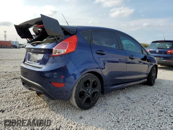 2016 Ford Fiesta ST with VIN 3FADP4GX2GM199668, listed as a Copart auction lot 46224565 with 89,920 mi miles and Salvage Title. Bid and sale history available at carsss.com. Image 3.