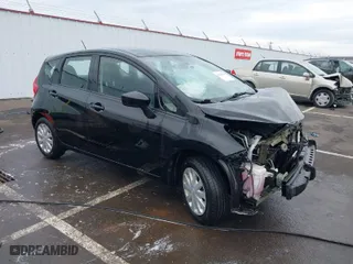 2016 Nissan Versa Note S with VIN 3N1CE2CP7GL385804, listed as a IAAI auction lot 41622180 with 1 mi miles. Bid and sale history available at carsss.com. Image 1.