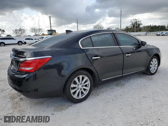 2015 Buick LaCrosse Leather with VIN 1G4GB5GR4FF263846, listed as a Copart auction lot 47768925 with 84,672 mi miles and Salvage Title. Bid and sale history available at DreamBid. Image 3.