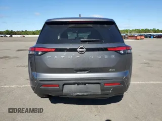 2025 Nissan Pathfinder S with VIN 5N1DR3AC0SC205087, listed as a Copart auction lot 57028965 with 1,052 mi miles and Salvage title. Bid and sale history available at DreamBid. Image 6.