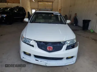 2005 Acura TSX with VIN JH4CL968X5C010626, listed as a Copart auction lot 63658785 with 187,350 mi miles and Salvage title. Bid and sale history available at DreamBid. Image 5.