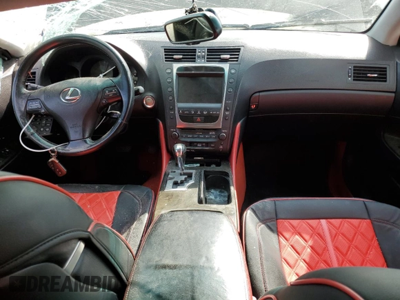 2009 Lexus GS 350 with VIN JTHCE96S090023169, listed as a Copart auction lot 51542245 with 107,598 mi miles and Salvage Title. Bid and sale history available at carsss.com. Image 8.