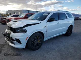 2024 Dodge Durango SRT 392 AlcHEMI z VIN 1C4SDJGJ9RC221643, wystawiony jako Copart lot #48436515 z przebiegiem 7 358 mil mil oraz Szkoda całkowita • Salvage title. Historia ofert i sprzedaży dostępna na DreamBid. Obrazek 1.