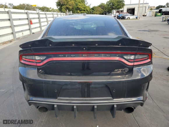 2021 Dodge Charger SRT Hellcat Redeye Widebody with VIN 2C3CDXL93MH660916, listed as a Copart auction lot 83921594 with 27,729 mi miles and Clean Title. Bid and sale history available at carsss.com. Image 6.