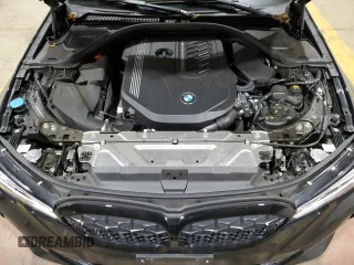 2021 BMW 3 Series M340i xDrive with VIN 3MW5U9J00M8B50888, listed as a Copart auction lot 83747584 with 35,951 mi miles and Salvage Title. Bid and sale history available at carsss.com. Image 11.