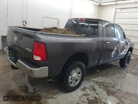 2018 Ram 2500 SLT with VIN 3C6UR5DL3JG245808, listed as a Copart auction lot 55482055 with 158,221 mi miles and Salvage title. Bid and sale history available at DreamBid. Image 3.