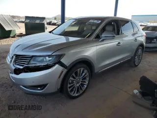 2016 Lincoln MKX Reserve with VIN 2LMTJ6LP3GBL61852, listed as a Copart auction lot 47401795 with Not Provided miles and Salvage Title. Bid and sale history available at carsss.com. Image 1.