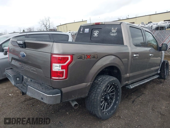 2019 Ford F-150 XL with VIN 1FTEW1E57KFB27309, listed as a IAAI auction lot 41847423 with Not provided miles and . Bid and sale history available at DreamBid. Image 4.