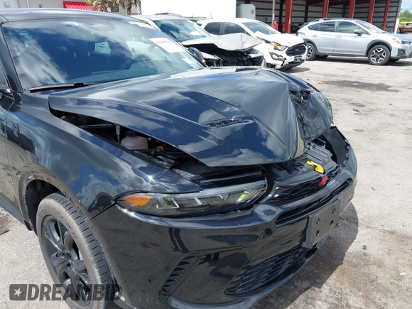 2024 Dodge Hornet R/T with VIN ZACPDFCW9R3A16217, listed as a IAAI auction lot 42589754 with 14,484 mi miles and . Bid and sale history available at DreamBid. Image 19.